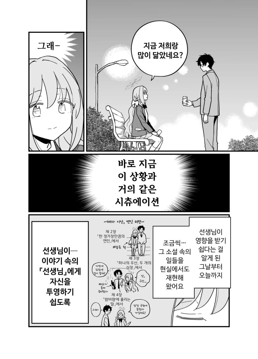 [Tonikakuushi (Ichihi)] Plot Doori ni Ikanai Hito | 플롯대로 풀리지 않는 사람 (Blue Archive) [Korean] [Digital] - Page 19