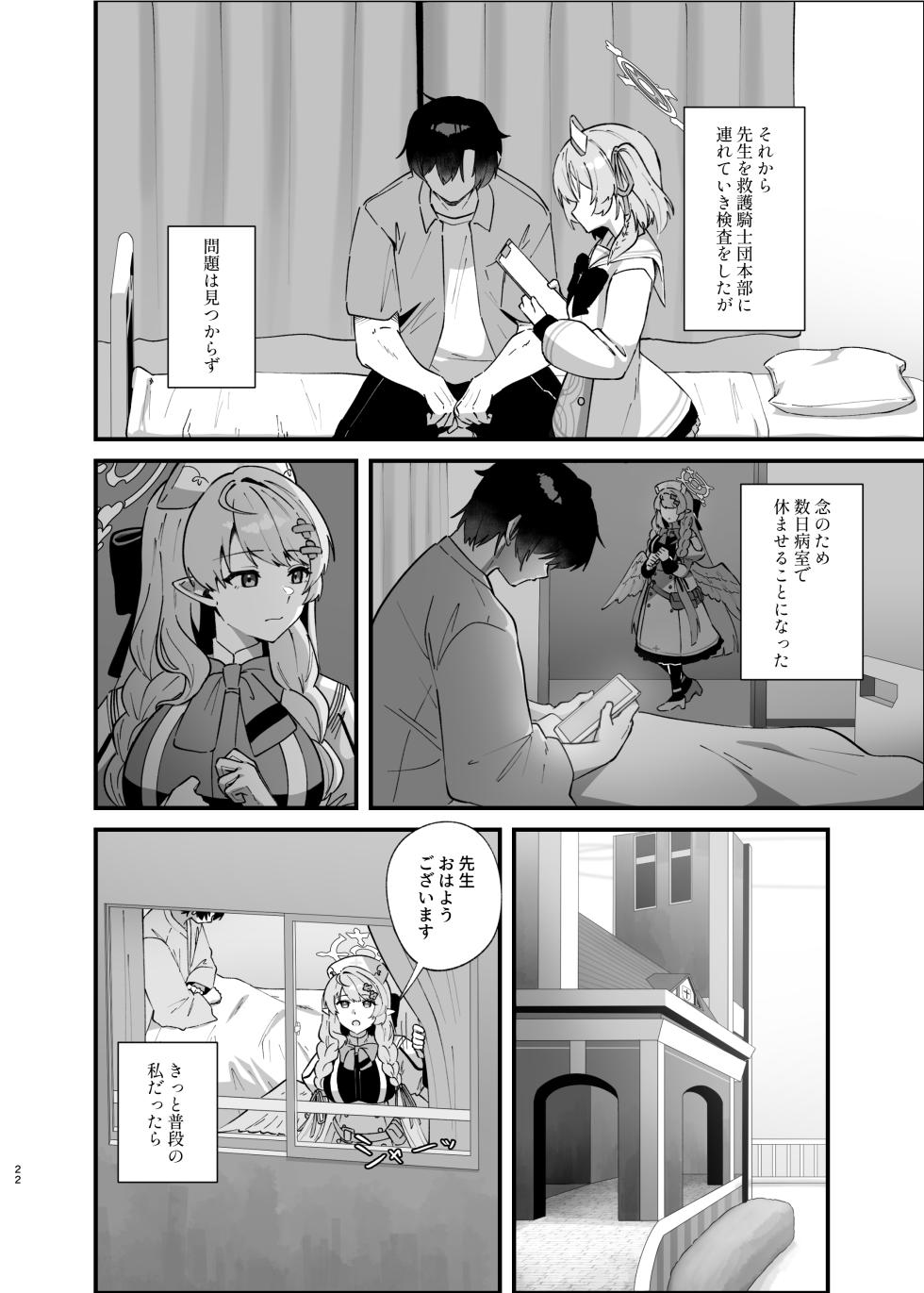 [Mendako Suizokukan (Oruka)] Kizuato wa Ai no Kiseki  (Blue Archive)  [Digital] - Page 21