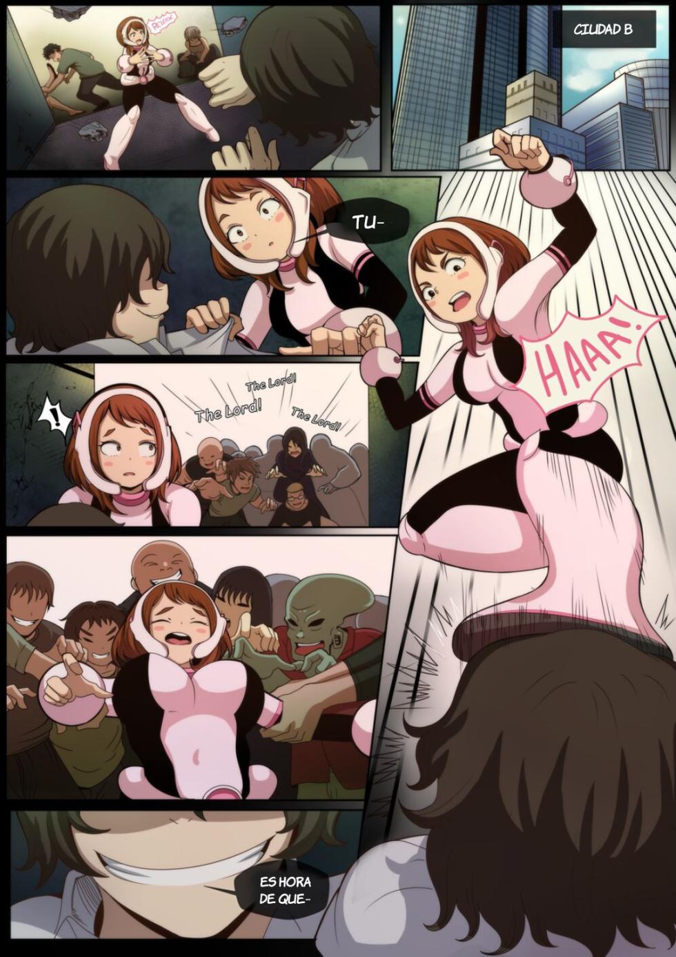 [Smilingdog] Heroine Corruption 1 (Boku no Hero Academia) [Spanish] [JFairy Traslate] - Page 2