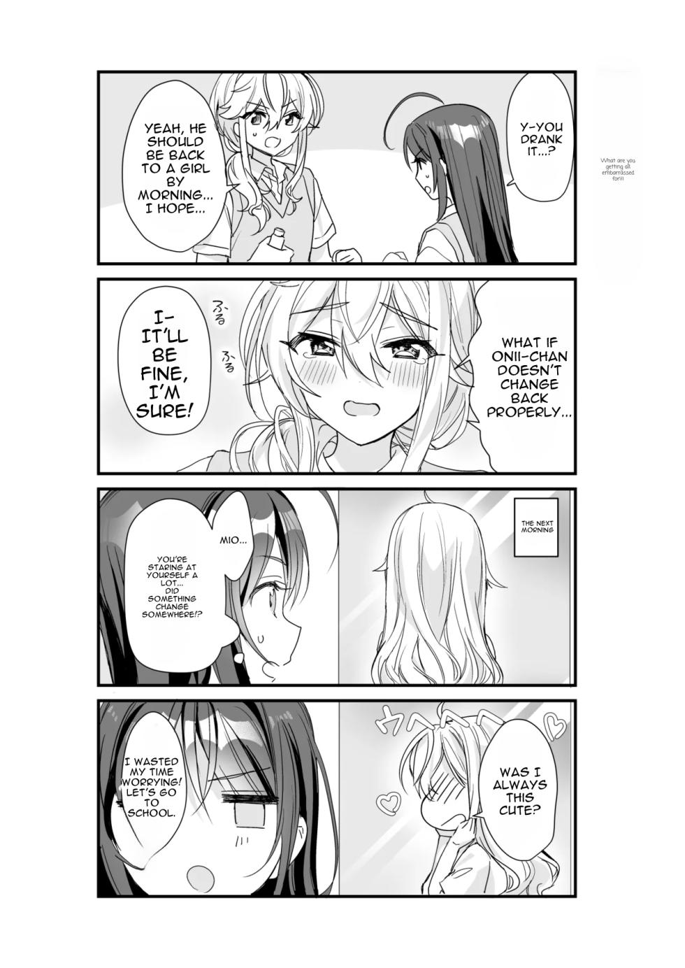 [Sokuochi Shoujo (Kagamino Mochiko)] TS Kyoudai (4) [Digital] [MTL] - Page 39
