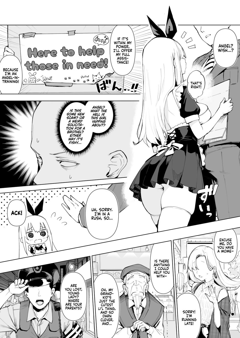 [ma_shika (A_shika)] Tenshi Hirotta kara Haramaseru ~Ojii-san Senyou Botebara Onaho ni Naru made no Kiroku~ | I Met an Angel, and then I Knocked Her Up ~A Record of Becoming Oji-san’s Personal Preggo Belly Onahole~ [English] [Xzosk] - Page 4