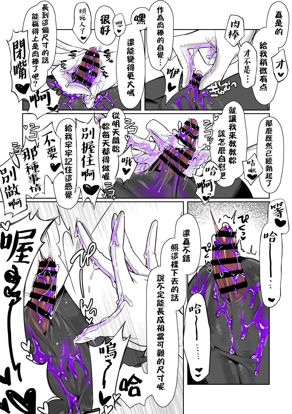 [さんどるまん (みりちく)] よくあるふたなり魔法少女モノーちんぽ生やされ雄オナ堕ち&射精快楽強制共有編ー (オリジナル)-汉化版（Auto20333个人汉化） - Page 13