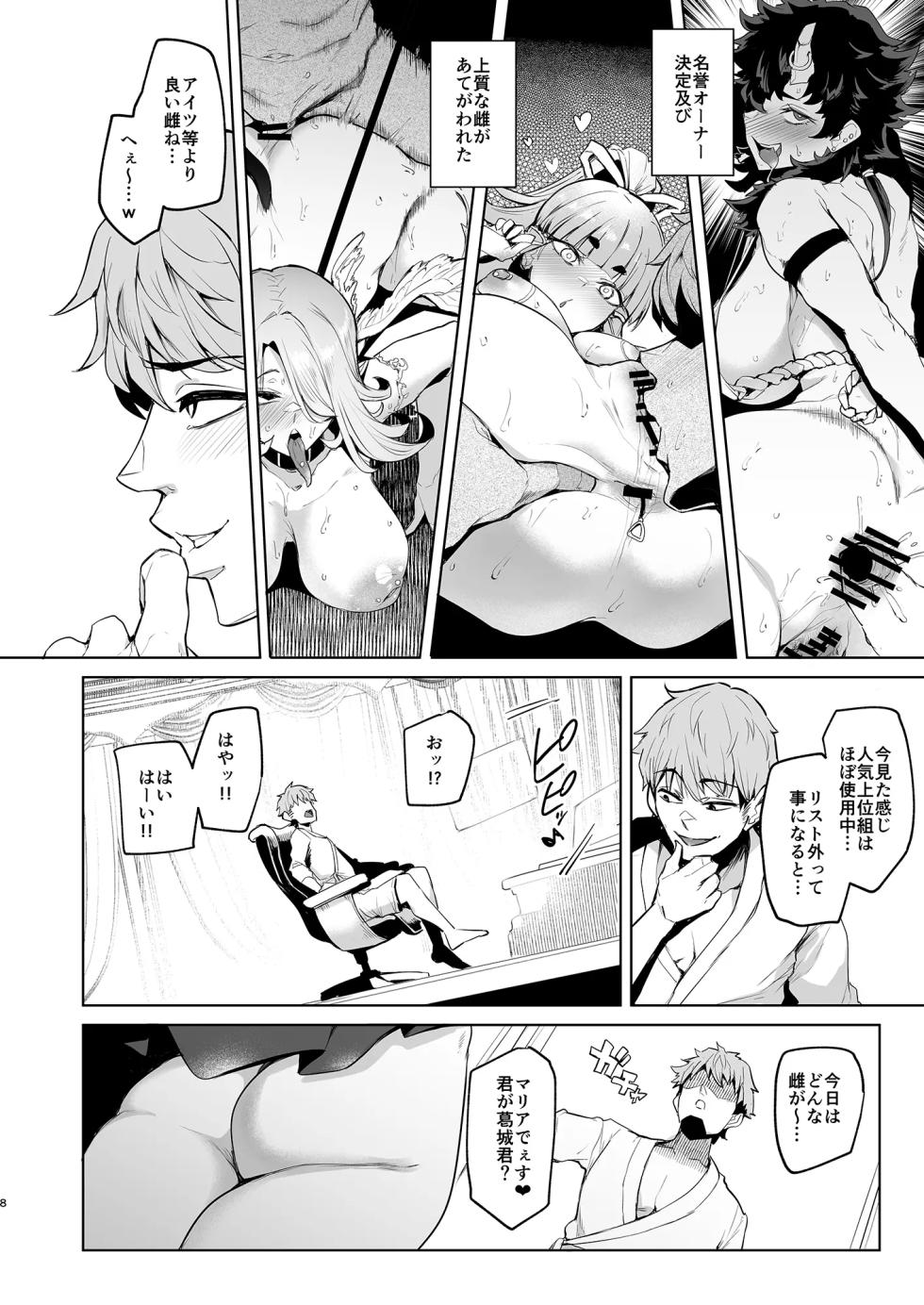 [A Gokuburi (Sian)] Sex slave Gacha IV - Strong women have no human rights - Page 8