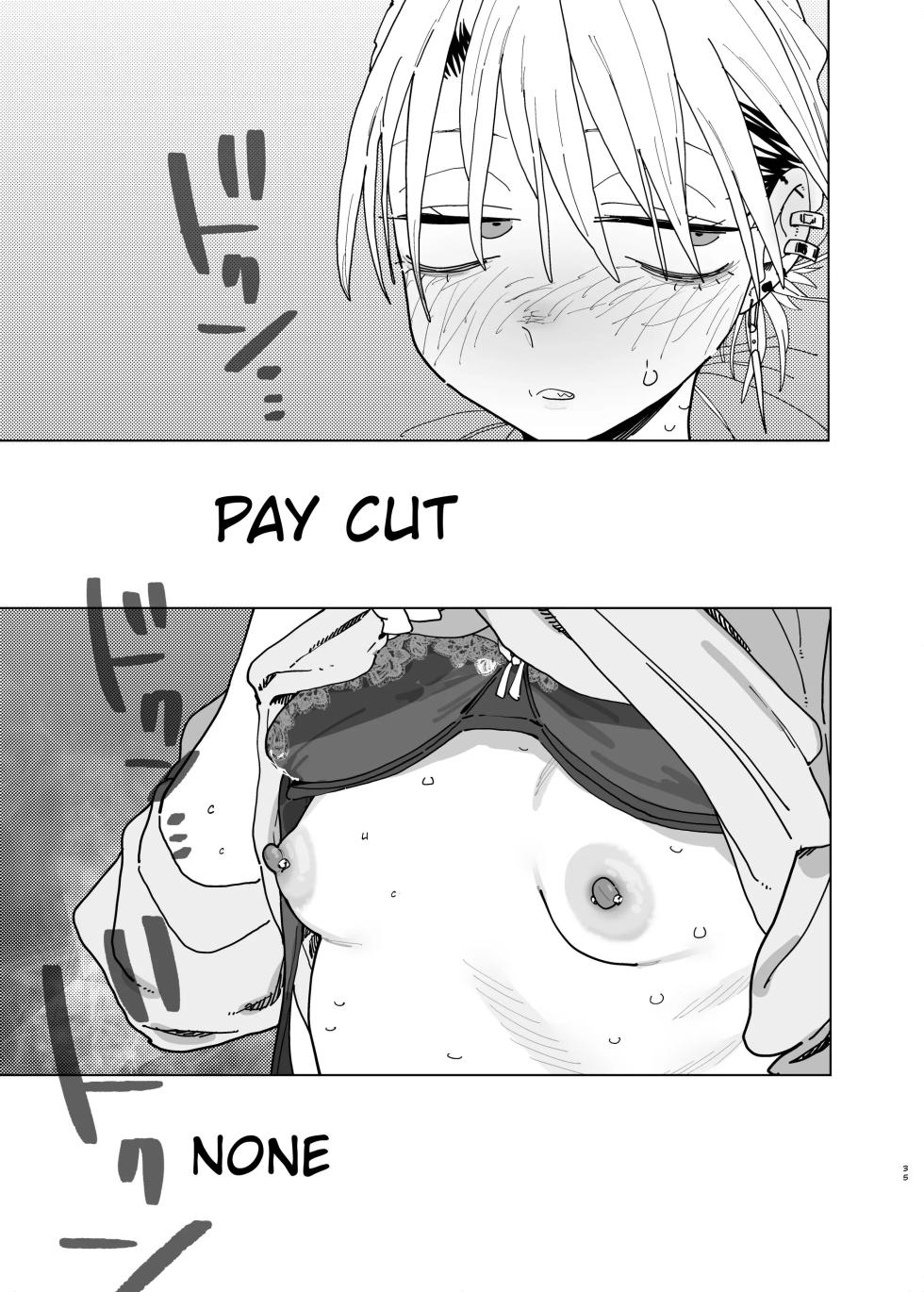 I want to be exploited by the big-butt, power-abusing store manager! 2 - Page 34