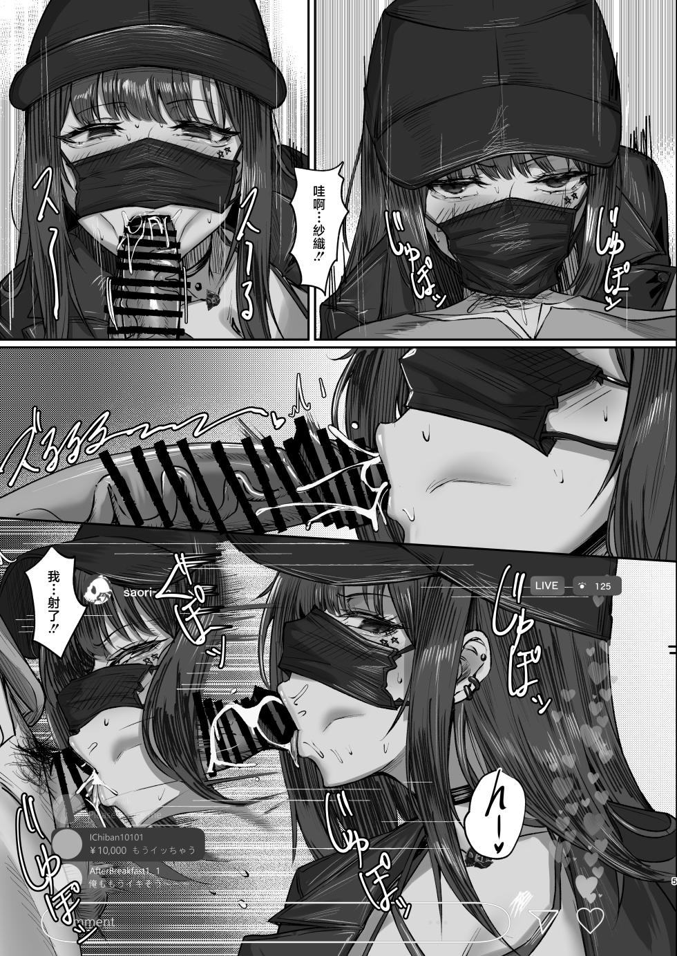 [MOONPIE FACTORY (KUUTAMO)] Saori no Uraroji Sennyuu.LIVE (Blue Archive) [Chinese] [Digital] - Page 5