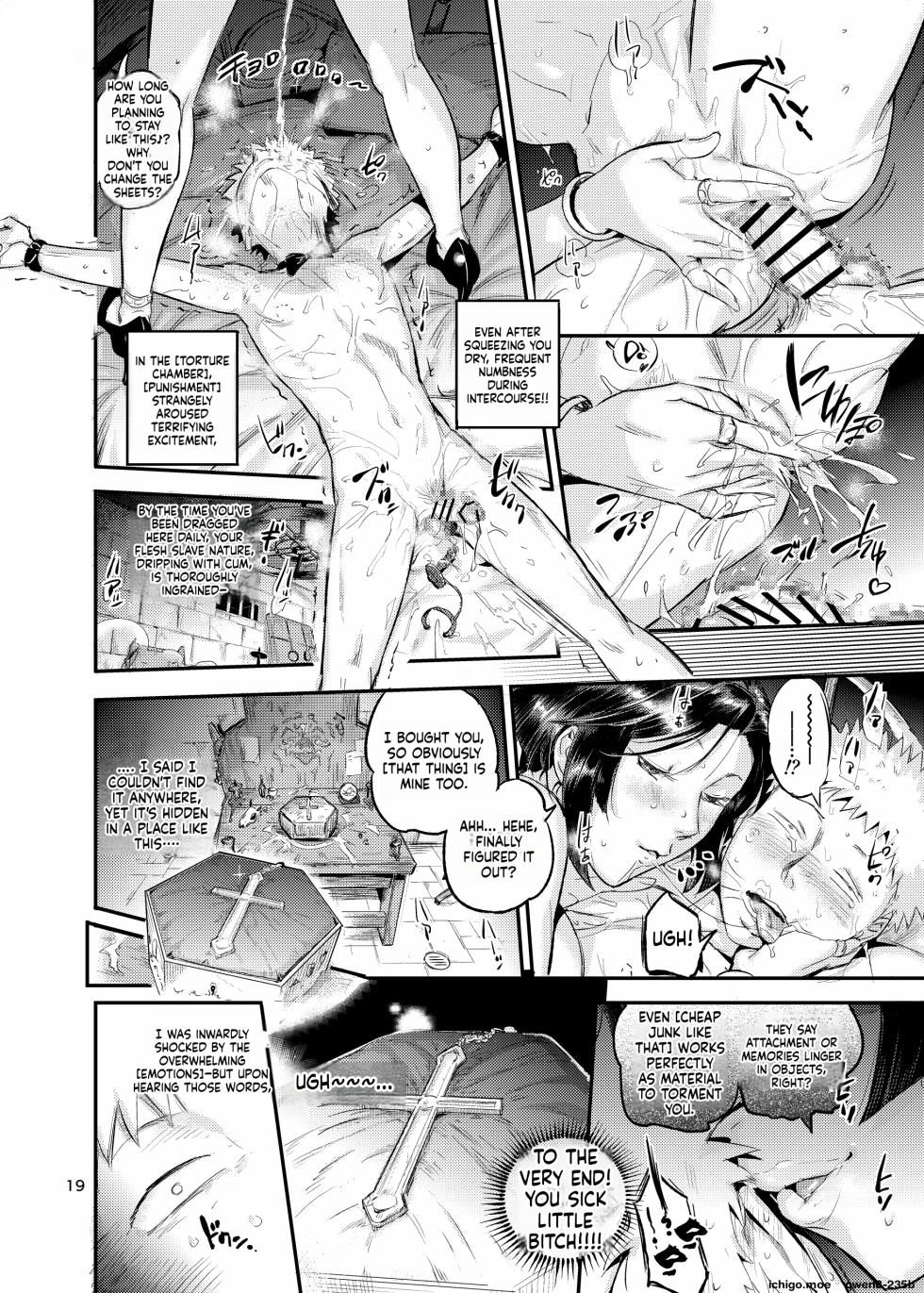 [VOLVOX] Majo wa Seija o Ana de Yogosu | 마녀는 성자를 구멍으로 더럽힌다 - Page 21