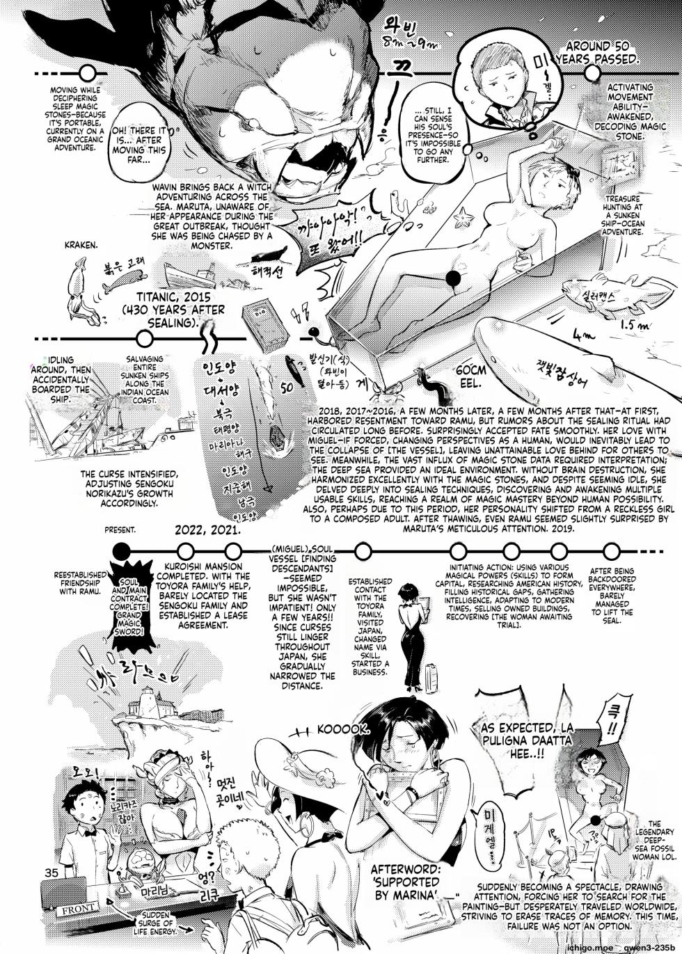 [VOLVOX] Majo wa Seija o Ana de Yogosu | 마녀는 성자를 구멍으로 더럽힌다 - Page 37
