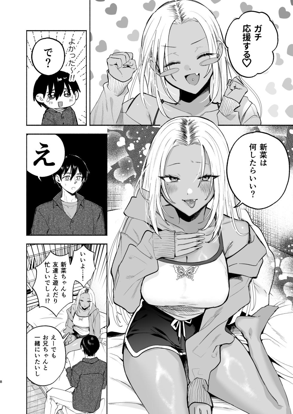 [Chimple Hotters (Chimple Hotter)] Kuro Gal Kyonyuu Gimai wa Boku o Yasashiku Sakusei Shitai 2 [Digital] - Page 6