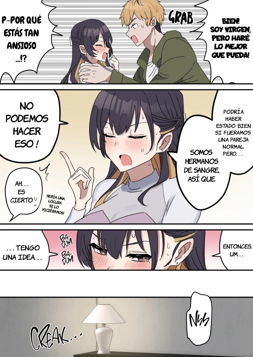 [Fence 14] Giji Sex Kyoudai｜Pseudo Sexo Entre Hermanos [Spanish] [JFairy Traslate] - Page 9