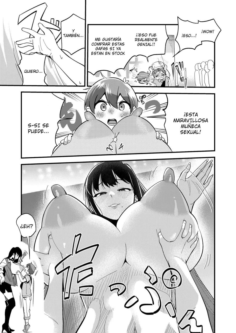 [Zero Jirou] Ikou! VRAV Taikenkai!!｜¡Vamos! ¡¡Evento Sexual VR!! (Oppai no Saisentan) {Spanish} {EbisuTraslade - Winder} - Page 16