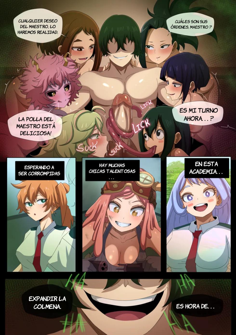 [Smilingdog] Heroine Corruption 3｜Corrupción de la Heroína 3 (Boku no Hero Academia) [Spanish] [JFairy Traslate] - Page 33