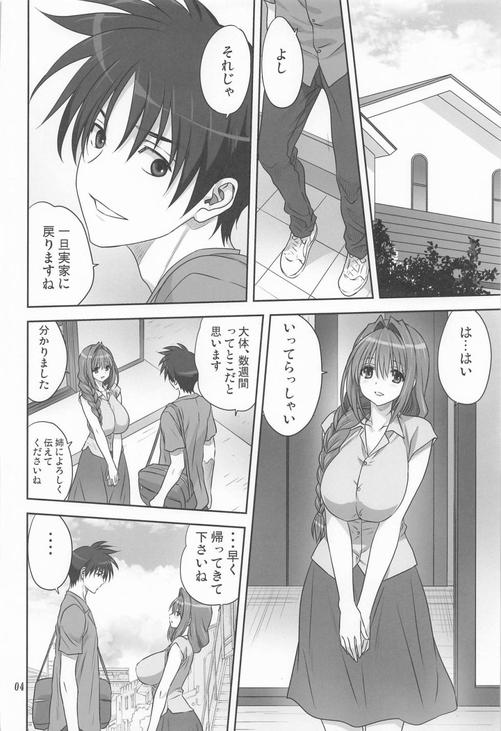 (C108) [Mitarashi Club (Mitarashi Kousei)] Akiko-san to Issho 34 (Kanon) - Page 3
