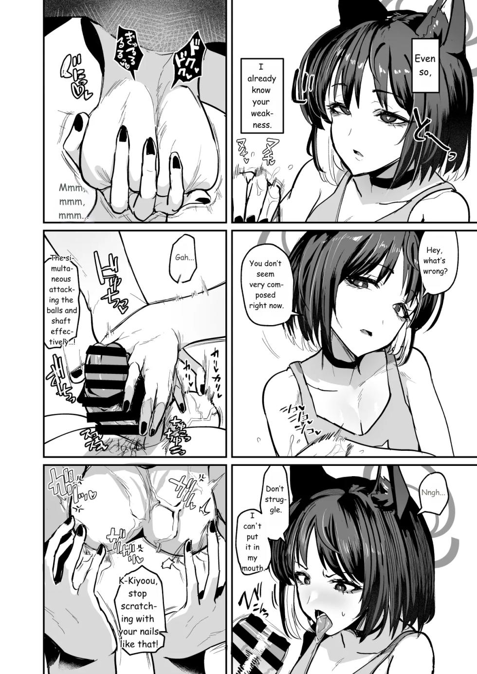 [Pure Chantai Ochu (Miki Chika)] Makeneko Yuujo (Blue Archive) [Digital] [English] [MTL] - Page 8