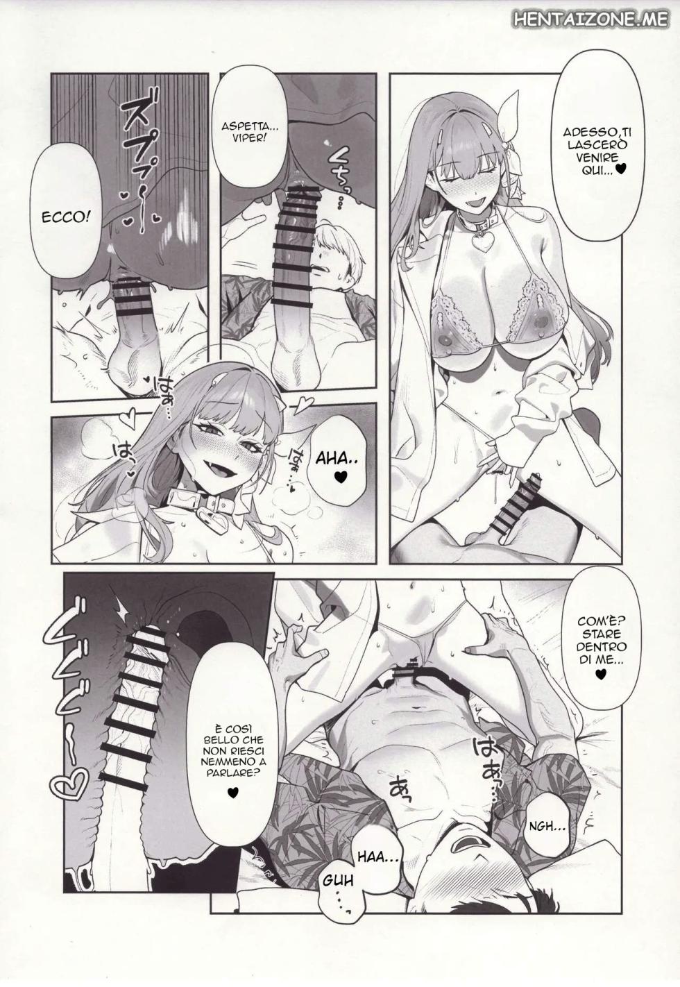 (C105) [Oasis (TABBTO)] Yuuwaku | Sedurre il Comadante (Goddess of Victory: Nikke) [Italian] - Page 11
