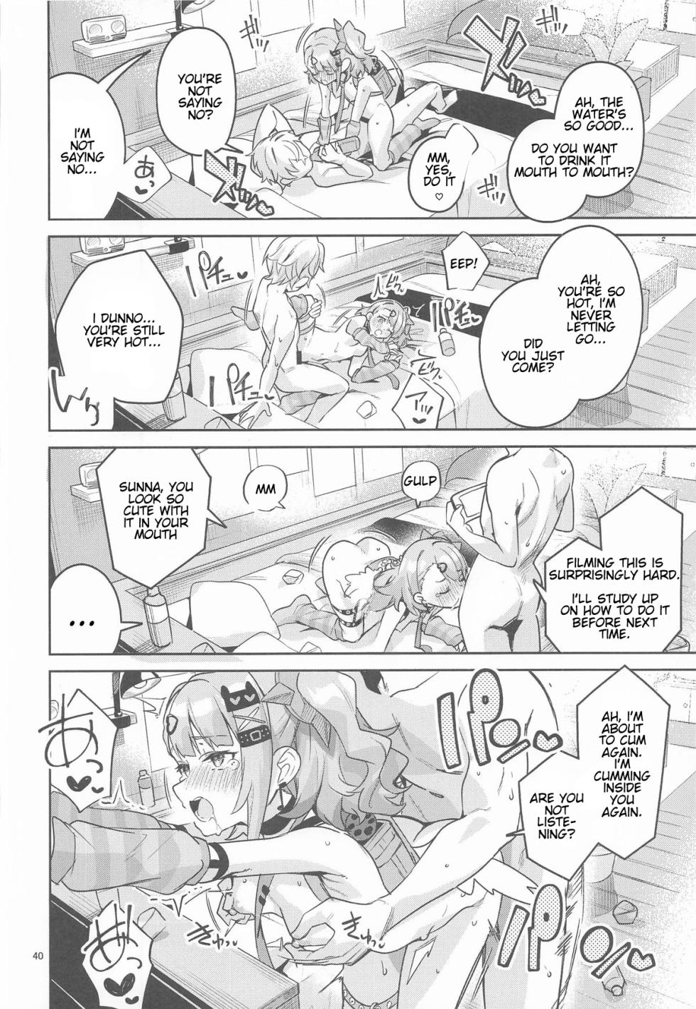 (C108) [Circle-Fiore (Ekakibit)] Dokidoki, Yada! | Heart Pounding... No Way! (Zenless Zone Zero) [English] - Page 39