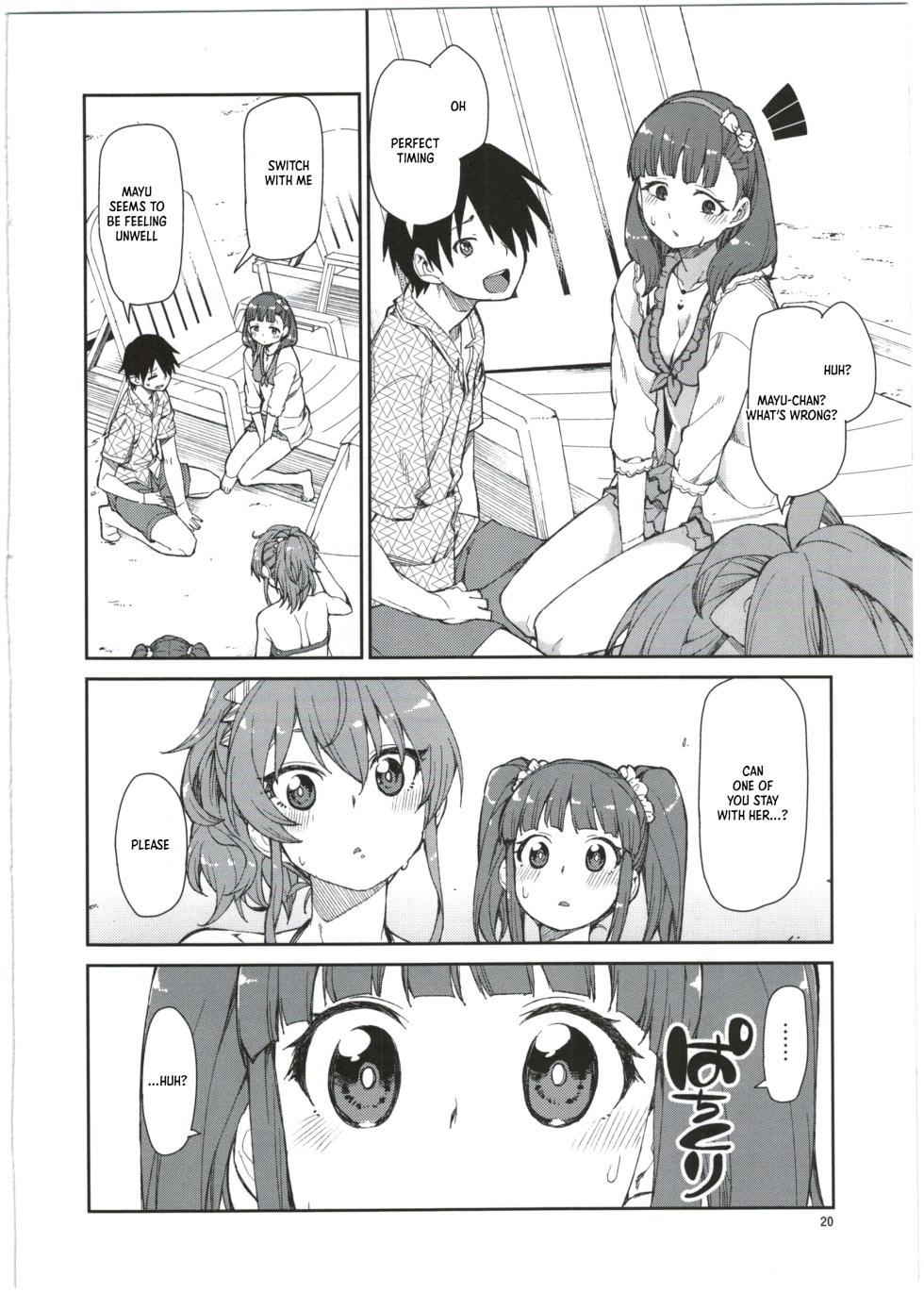 (C88) [Jikomanzoku (Akitsuki Itsuki)] Mayu wa Ima Tottemo Shiawase (THE IDOLM@STER CINDERELLA GIRLS) [English] [XO Manga] - Page 22