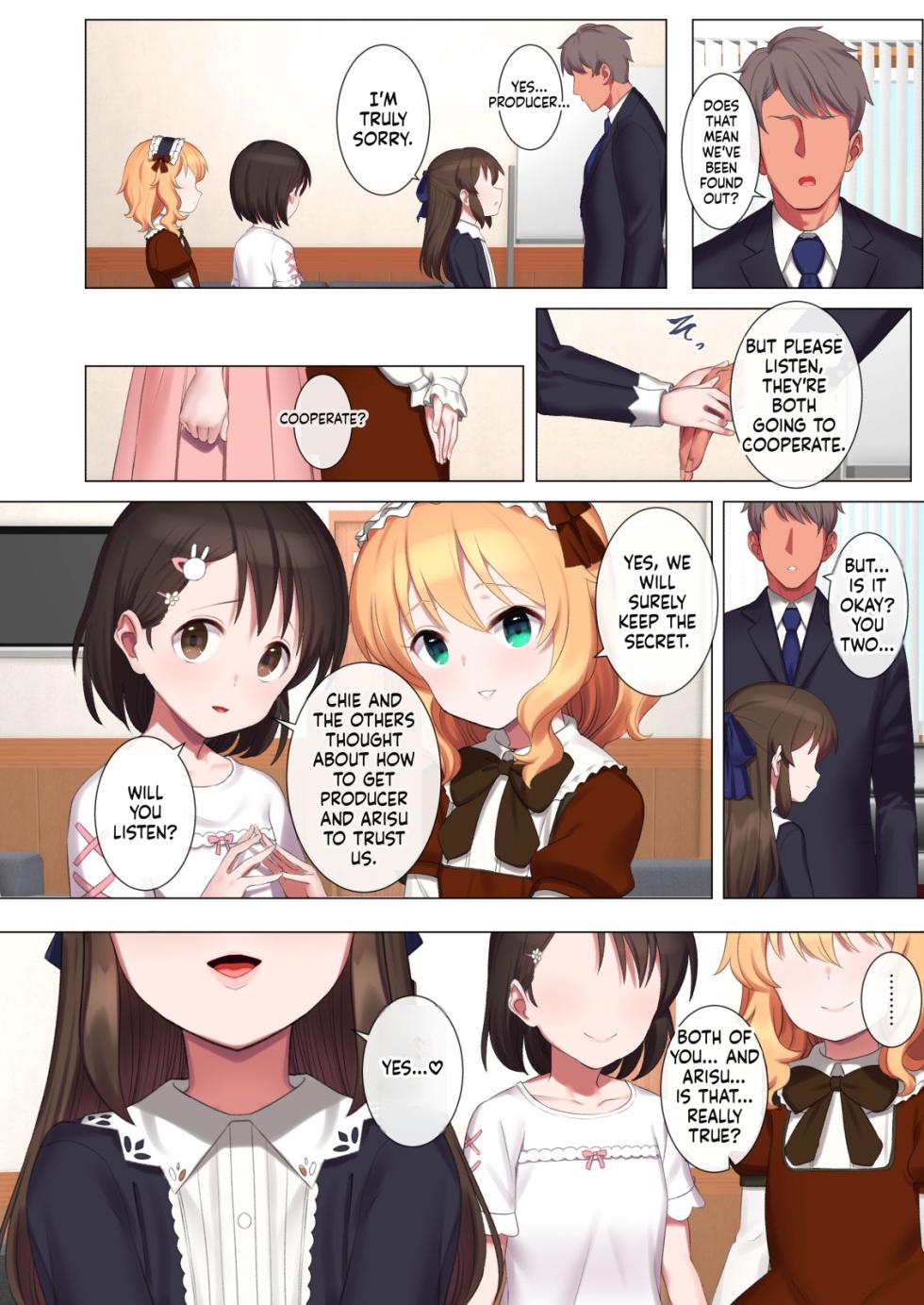[Pettan Doujou (PettanP)] Momoka To Arisu to Chie no Sukebe na Hon (THE IDOLM@STER CINDERELLA GIRLS)[English][ScanMTL] - Page 7