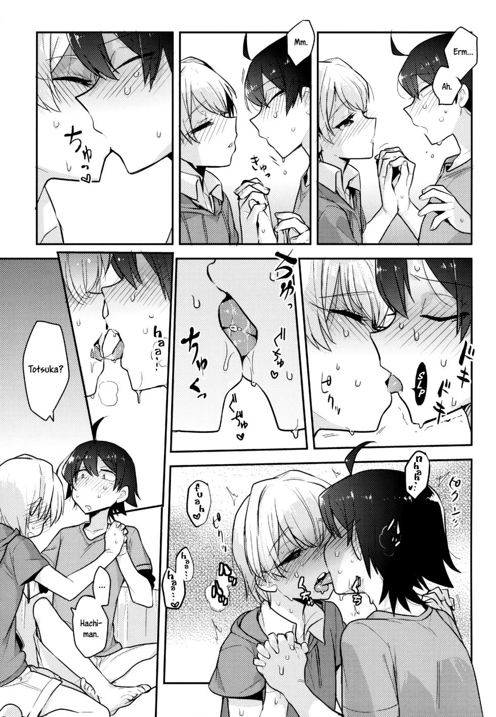Cute angel totsuka turns hachiman into his bitch with his elephant cock (personal edit) - Page 3