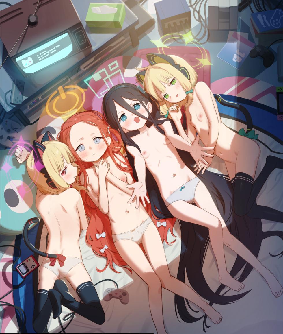 [PYPYworks (Syamonabe)] RAINBOW GDD SIEGE Original illustration  (Blue Archive) [用凯伊的旧屏幕播彩虹六号汉化] [Digital] - Page 2