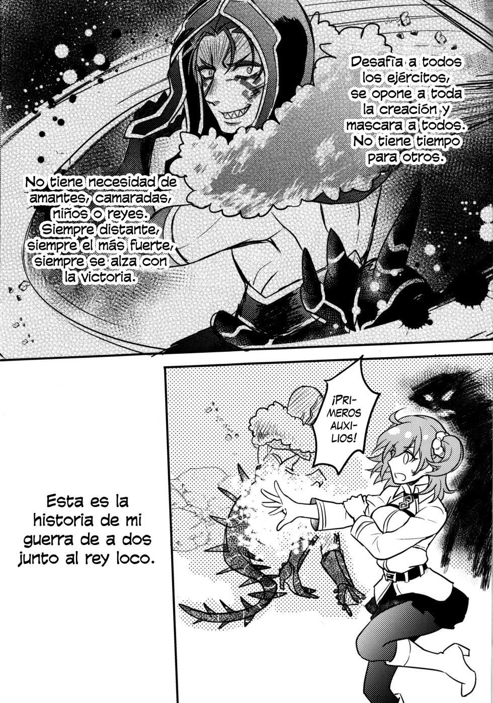 [Zìpu Qiduan (Luchi)] Tatta Futari no Senso | Una guerra de dos personas (Fate/Grand Order) [Spanish] - Page 2