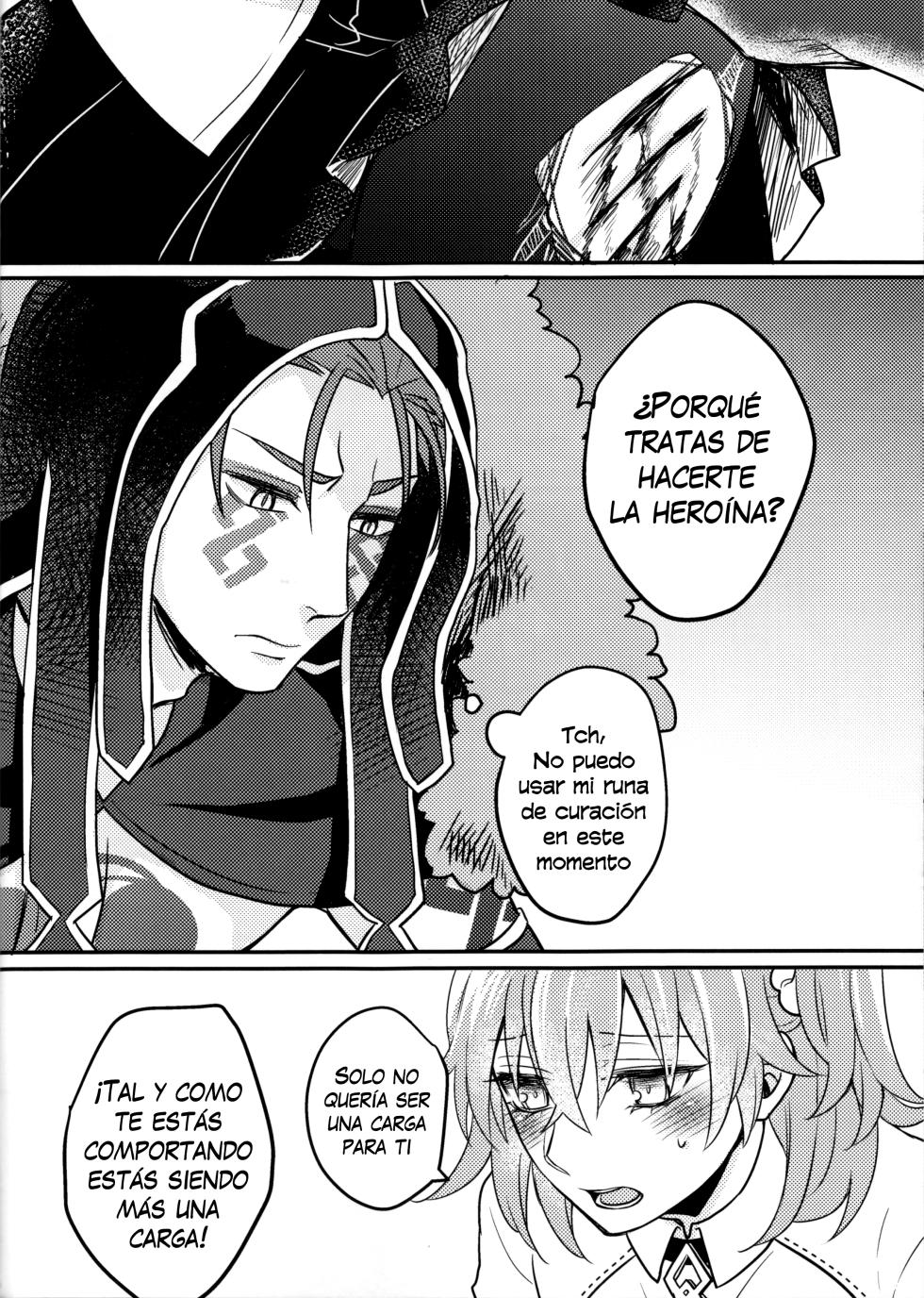 [Zìpu Qiduan (Luchi)] Tatta Futari no Senso | Una guerra de dos personas (Fate/Grand Order) [Spanish] - Page 7