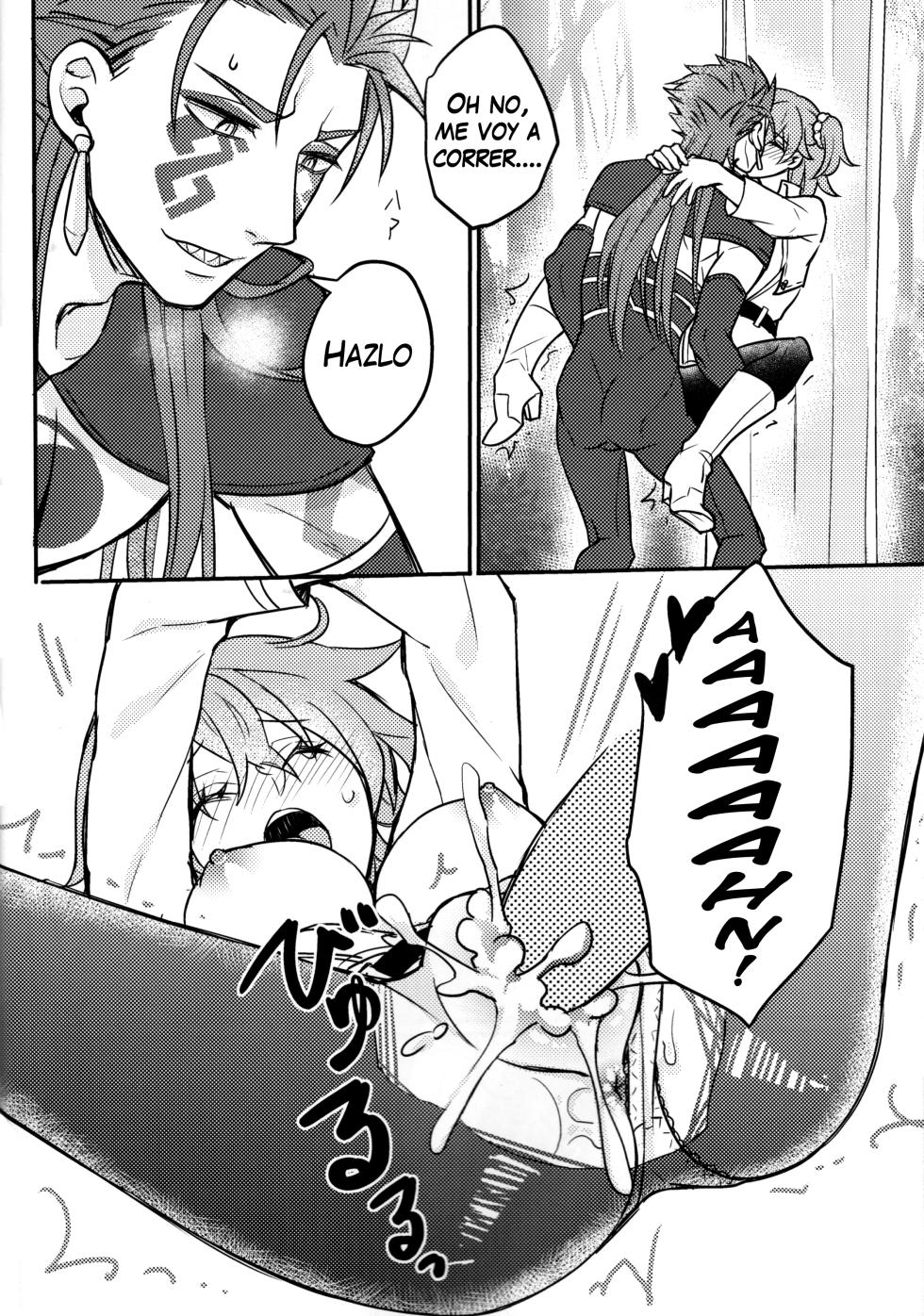 [Zìpu Qiduan (Luchi)] Tatta Futari no Senso | Una guerra de dos personas (Fate/Grand Order) [Spanish] - Page 19