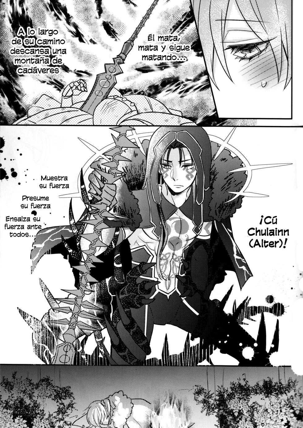 [Zìpu Qiduan (Luchi)] Tatta Futari no Senso | Una guerra de dos personas (Fate/Grand Order) [Spanish] - Page 20
