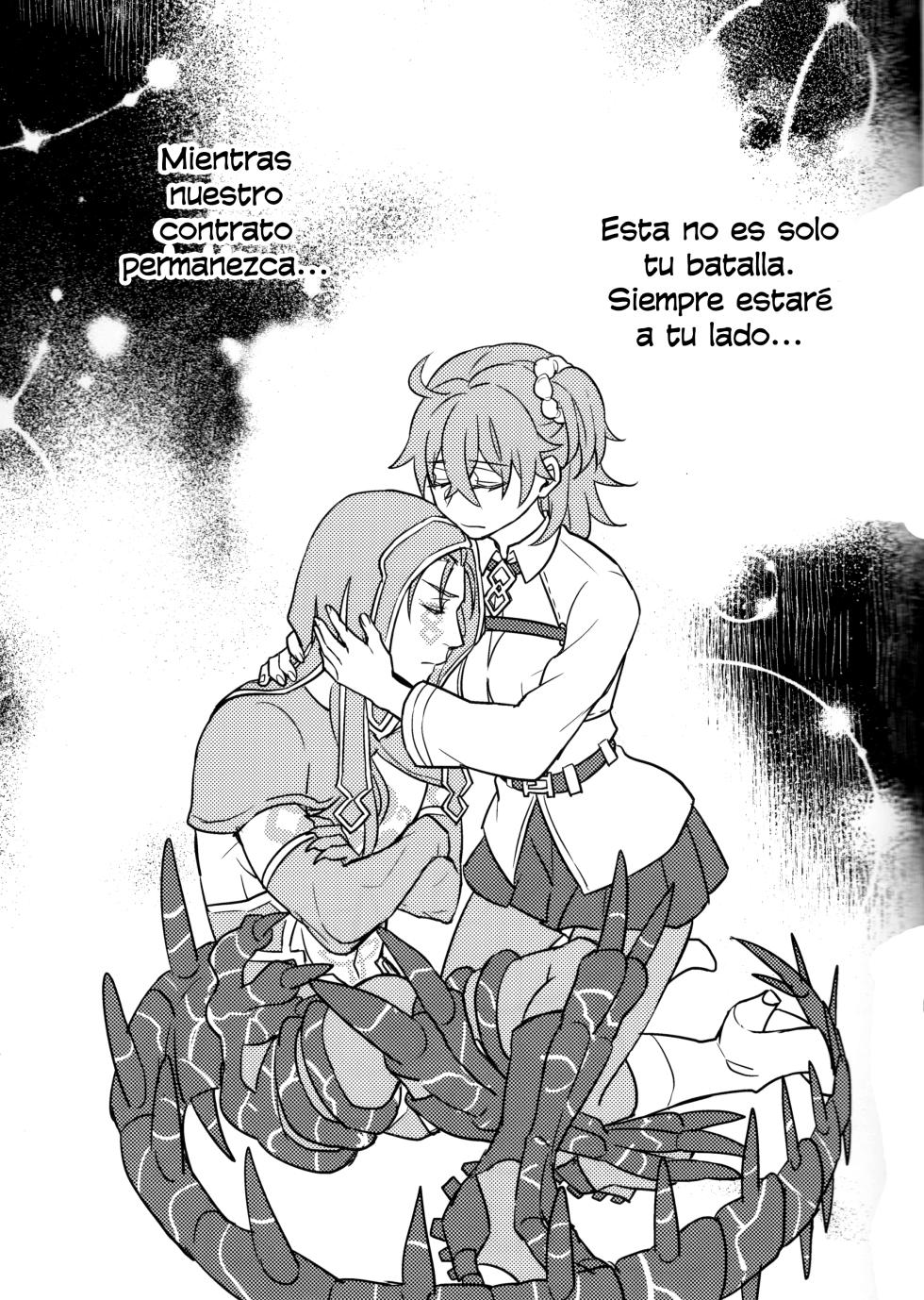 [Zìpu Qiduan (Luchi)] Tatta Futari no Senso | Una guerra de dos personas (Fate/Grand Order) [Spanish] - Page 22
