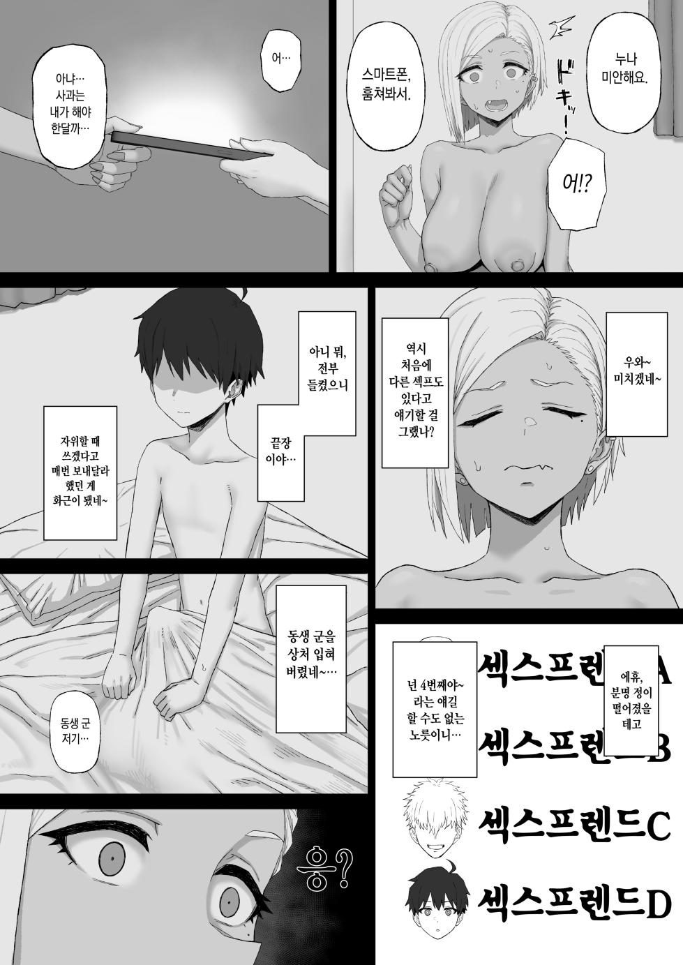 [Gomuhachi (Gomu)] Nee-san no Tomodachi no Gyaru ni Nouhakai sareru Shota 1 [Korean] [Digital] - Page 20
