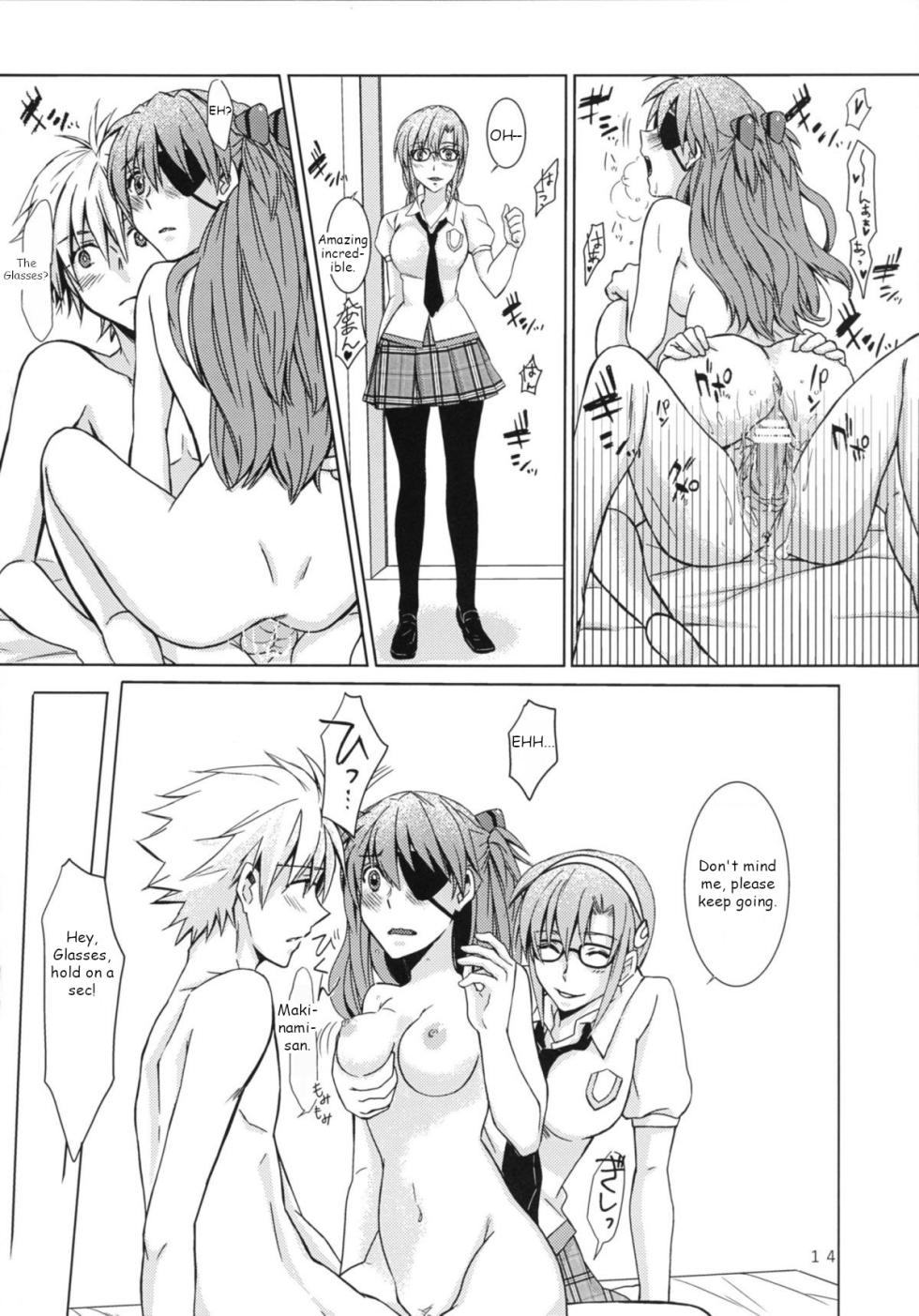 (C90) [Go-Go-Merry-Go-Round (Kasai Ema)] Hime to Ouji to Kone Megane (Neon Genesis Evangelion) [English] - Page 13