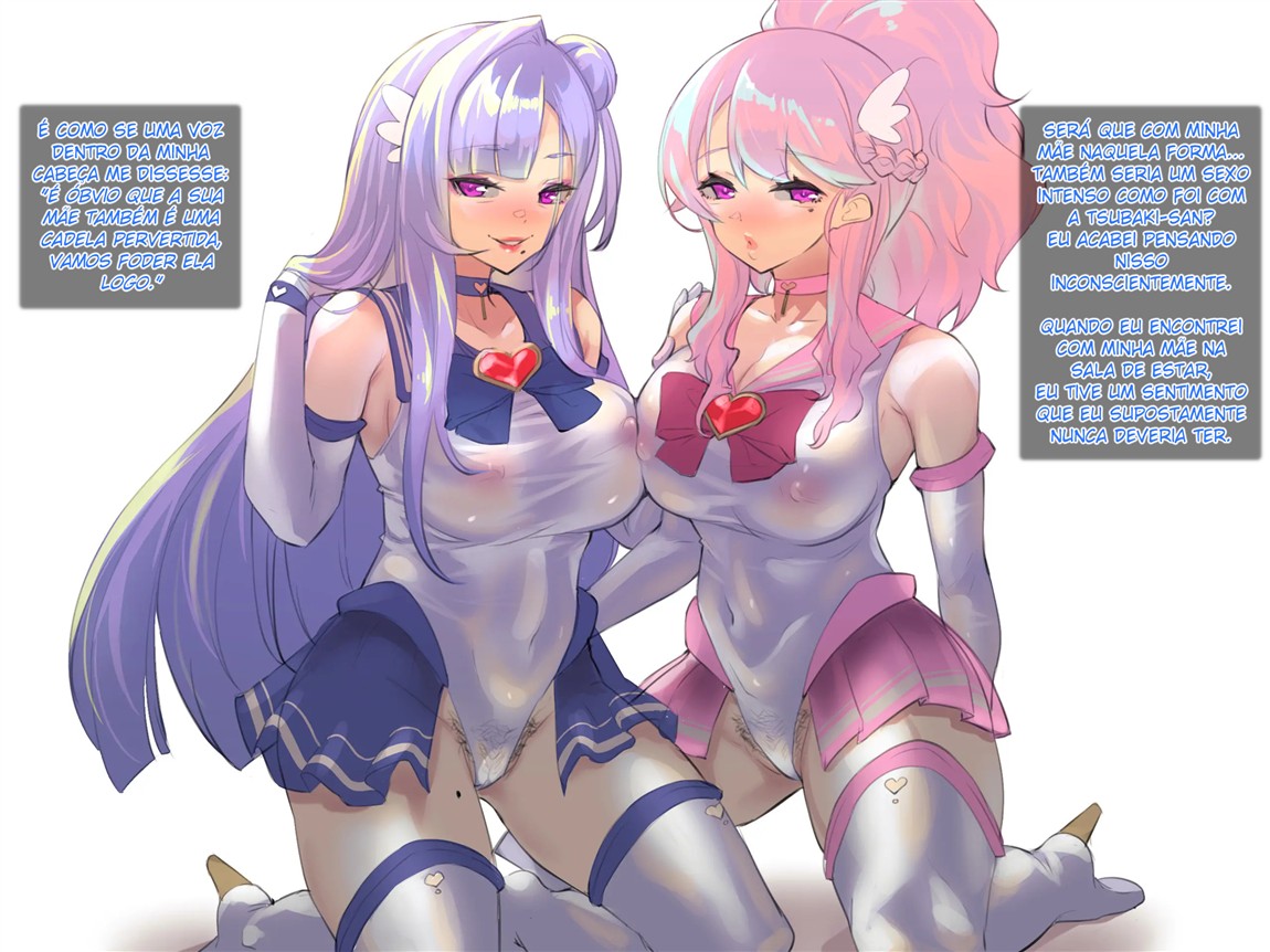 [Mocco] Haha to Oba wa Aku ni Koi shita Mahou Shojou deshita. | Mãe e tia foram garotas mágicas que se apaixonaram pelo mal [Portuguese-BR] - Page 22