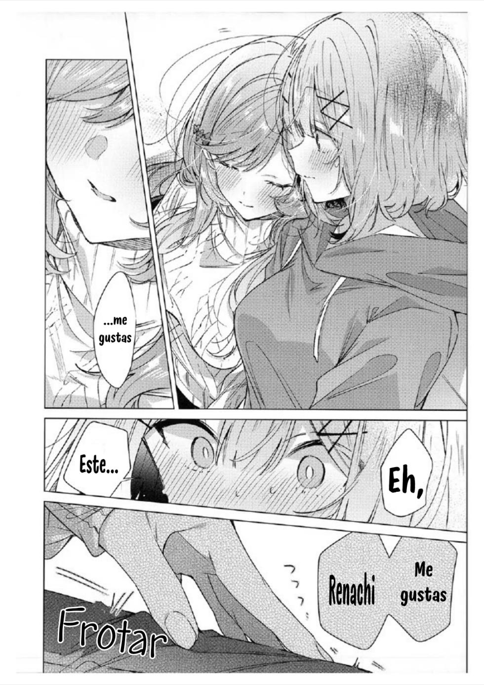 (C107) [Teretania (Takeshima Eku)] Watashitachi ga Watanare Doujinshi Tsukureru Wake Naijan! Muri Muri!! (Muri ja Nakatta!?) | 我们怎么可能制作同人志不行不行!! (※不是不可能!?) (Watashi ga Koibito ni Nareru Wakenaijan, Muri Muri! (Muri ja Nakatta!?)) [Spanish][提灯喵汉化组x碧蓝档案百合组] - Page 23