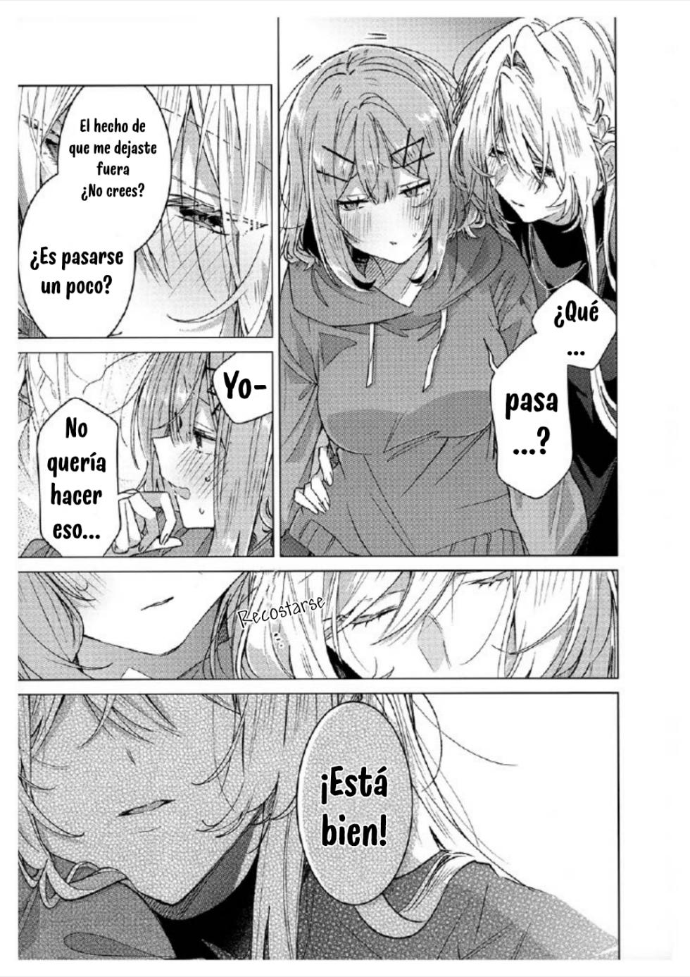 (C107) [Teretania (Takeshima Eku)] Watashitachi ga Watanare Doujinshi Tsukureru Wake Naijan! Muri Muri!! (Muri ja Nakatta!?) | 我们怎么可能制作同人志不行不行!! (※不是不可能!?) (Watashi ga Koibito ni Nareru Wakenaijan, Muri Muri! (Muri ja Nakatta!?)) [Spanish][提灯喵汉化组x碧蓝档案百合组] - Page 34