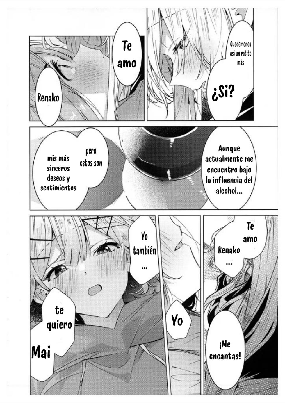 (C107) [Teretania (Takeshima Eku)] Watashitachi ga Watanare Doujinshi Tsukureru Wake Naijan! Muri Muri!! (Muri ja Nakatta!?) | 我们怎么可能制作同人志不行不行!! (※不是不可能!?) (Watashi ga Koibito ni Nareru Wakenaijan, Muri Muri! (Muri ja Nakatta!?)) [Spanish][提灯喵汉化组x碧蓝档案百合组] - Page 39