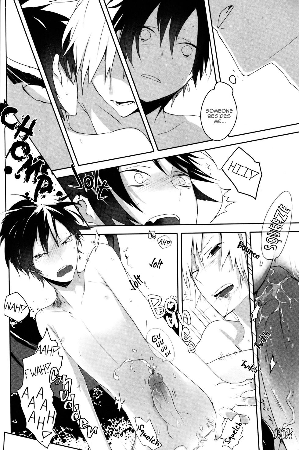 (C83) [S.C+KIWOLOG (Umemaru, Akiwo)] In The Dark (Durarara!!) [ENG] {KCK-Amateur Scans} - Page 11