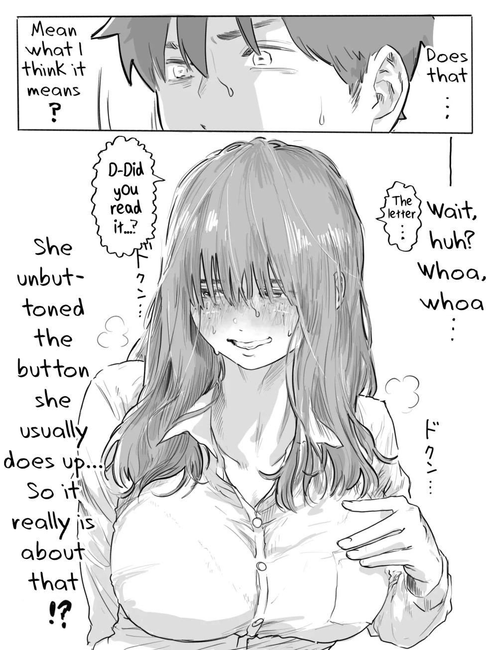 [Chu~koto 🔞] The Clumsy Nemophila: A Story of a Shy, Busty Girl from Class Begging Me to Date Her [English] [Decensored] - Page 12