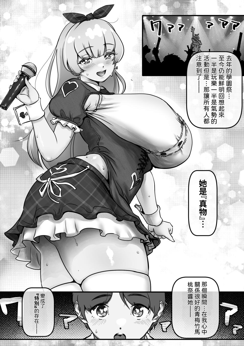 [Jzargo] Osananajimi to Musubareru Hazu datta Idol Shibou Momona-chan ga Ojisan no Aijin ni Naru Hanashi. | 昔日青梅騎竹馬，今朝暗室獻朱門 ——本應與青梅竹馬終成眷屬的偶像少女桃奈，淪為大叔情婦的故事。 [Chinese] [機翻人幫幫我漢化] [Digital] - Page 5