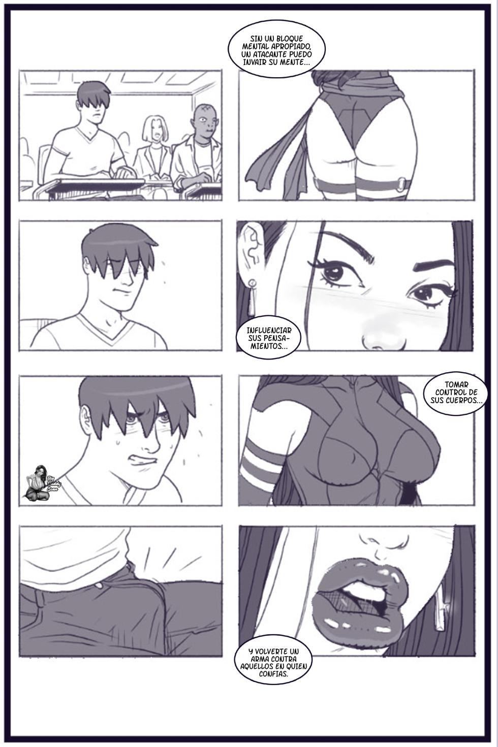 [Pegasus] X Academy Bimbofied (X-Men) [Spanish] [BigDaddy Scan] - Page 9