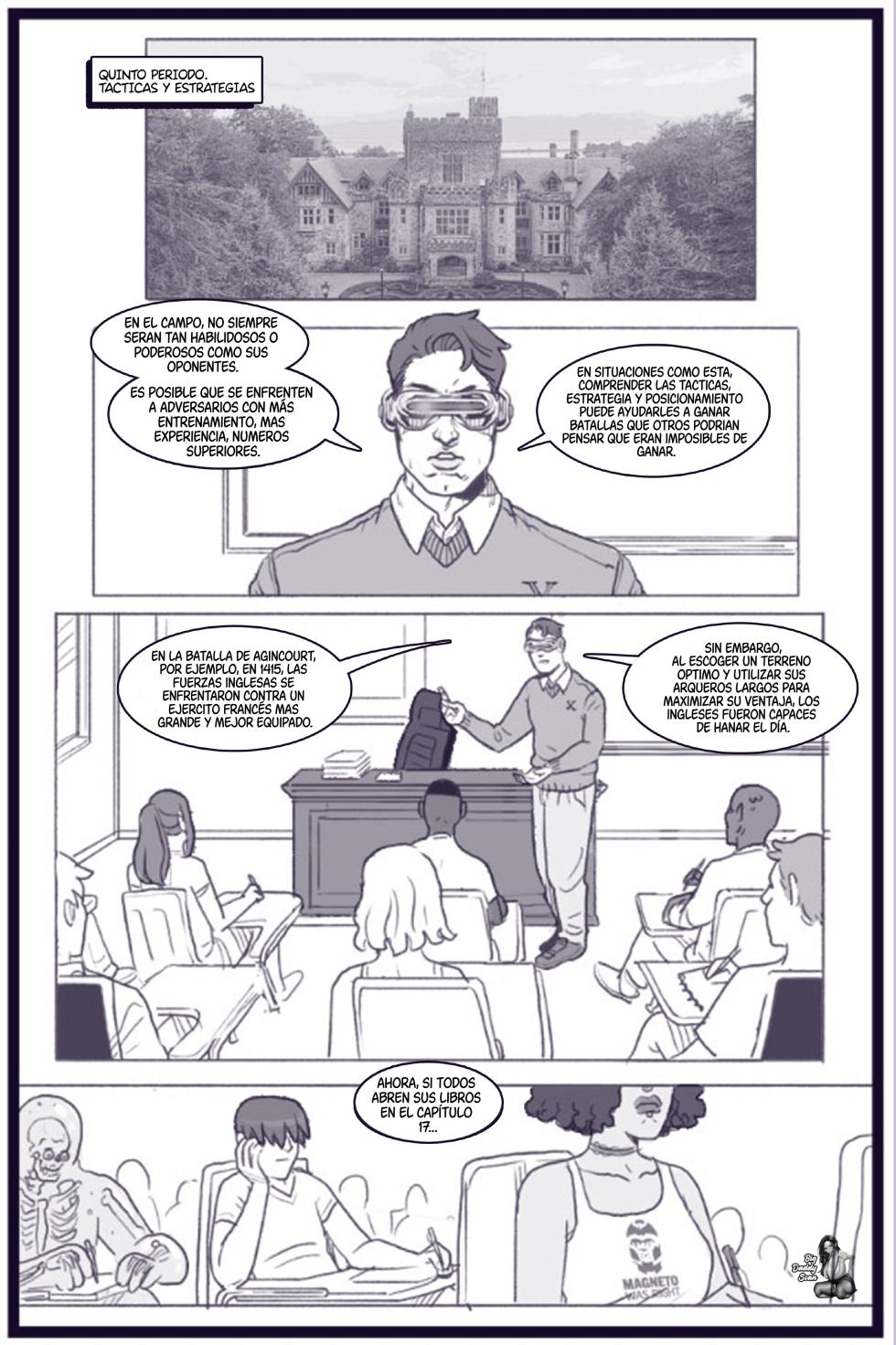 [Pegasus] X Academy Bimbofied (X-Men) [Spanish] [BigDaddy Scan] - Page 16