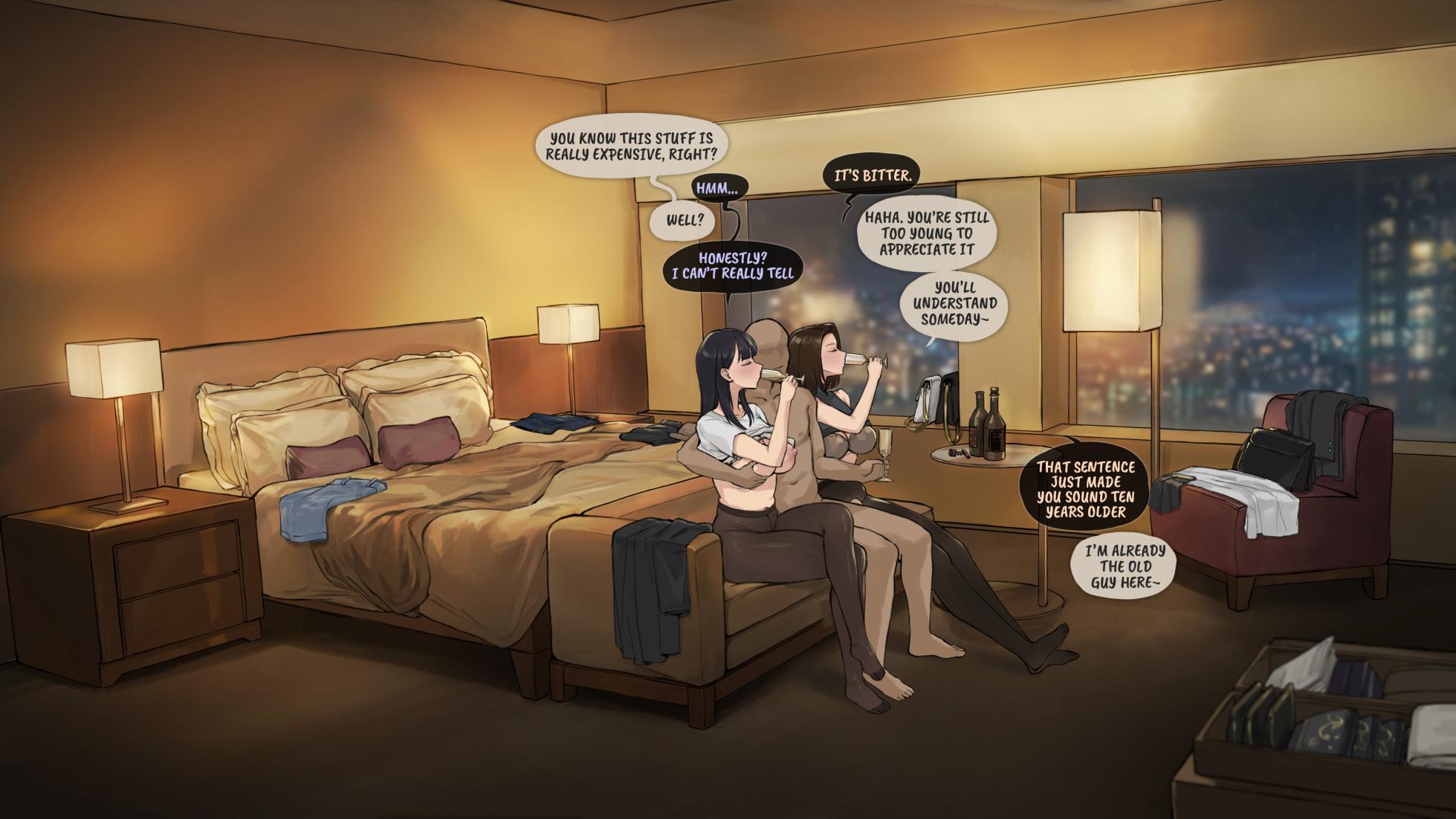 [FrozenSpiderLily] Grown Up, Back at That Hotel - Page 22