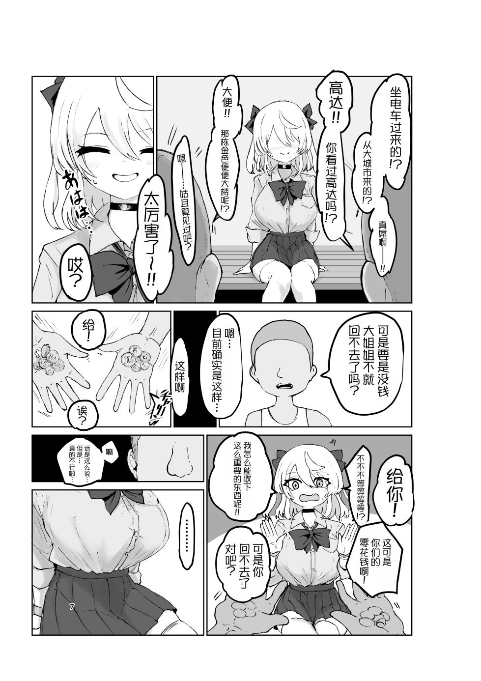 [Dendou Monaka] Natsu no Gaki Kyou. - Page 7
