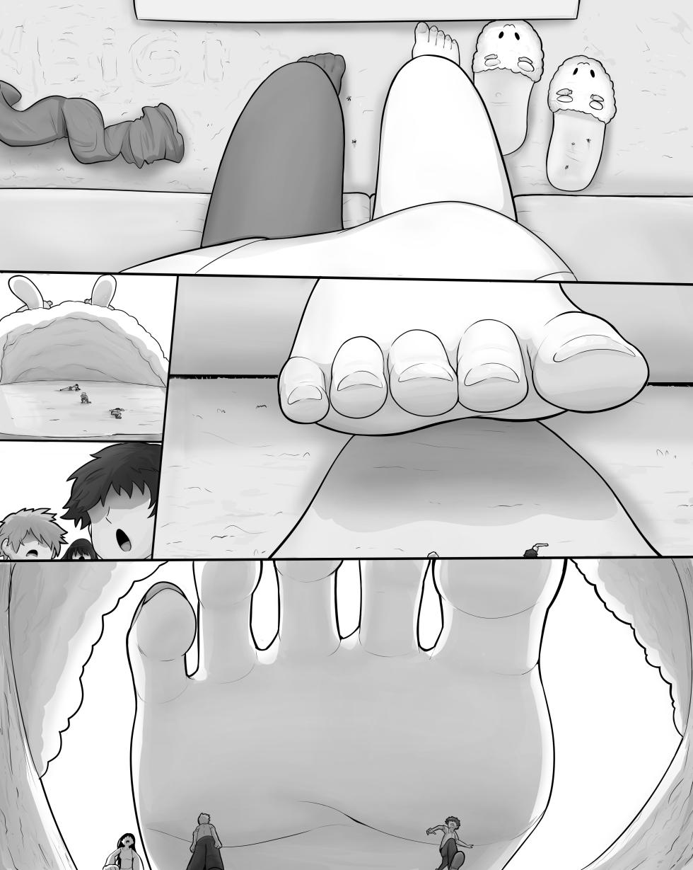 [BigiGTS] Mommy can also be an evil giantess | Мамочка тоже может быть злой великаншей [Russian] [laymhand] - Page 10