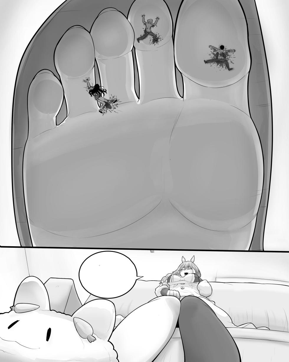 [BigiGTS] Mommy can also be an evil giantess | Мамочка тоже может быть злой великаншей [Russian] [laymhand] - Page 11