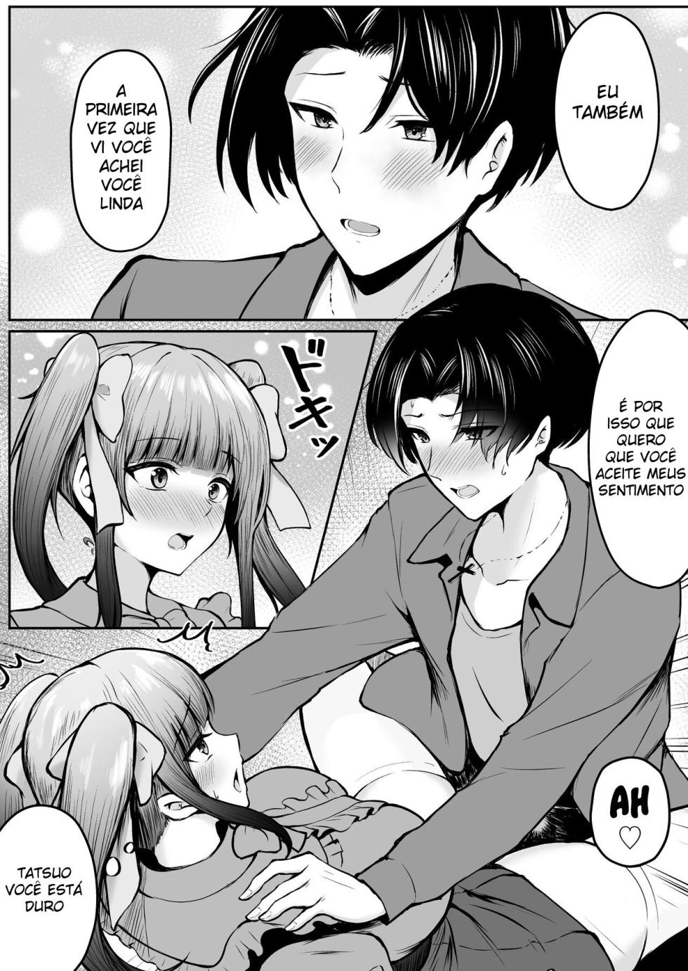 [Nekomimi to Kuro Mask (cielo)] Jiraikei Imouto ni Kareshi Netorareterunda ga ~ReaJuu no Ane to Papakatsu Suru Imouto~ [Portuguese-BR] - Page 19