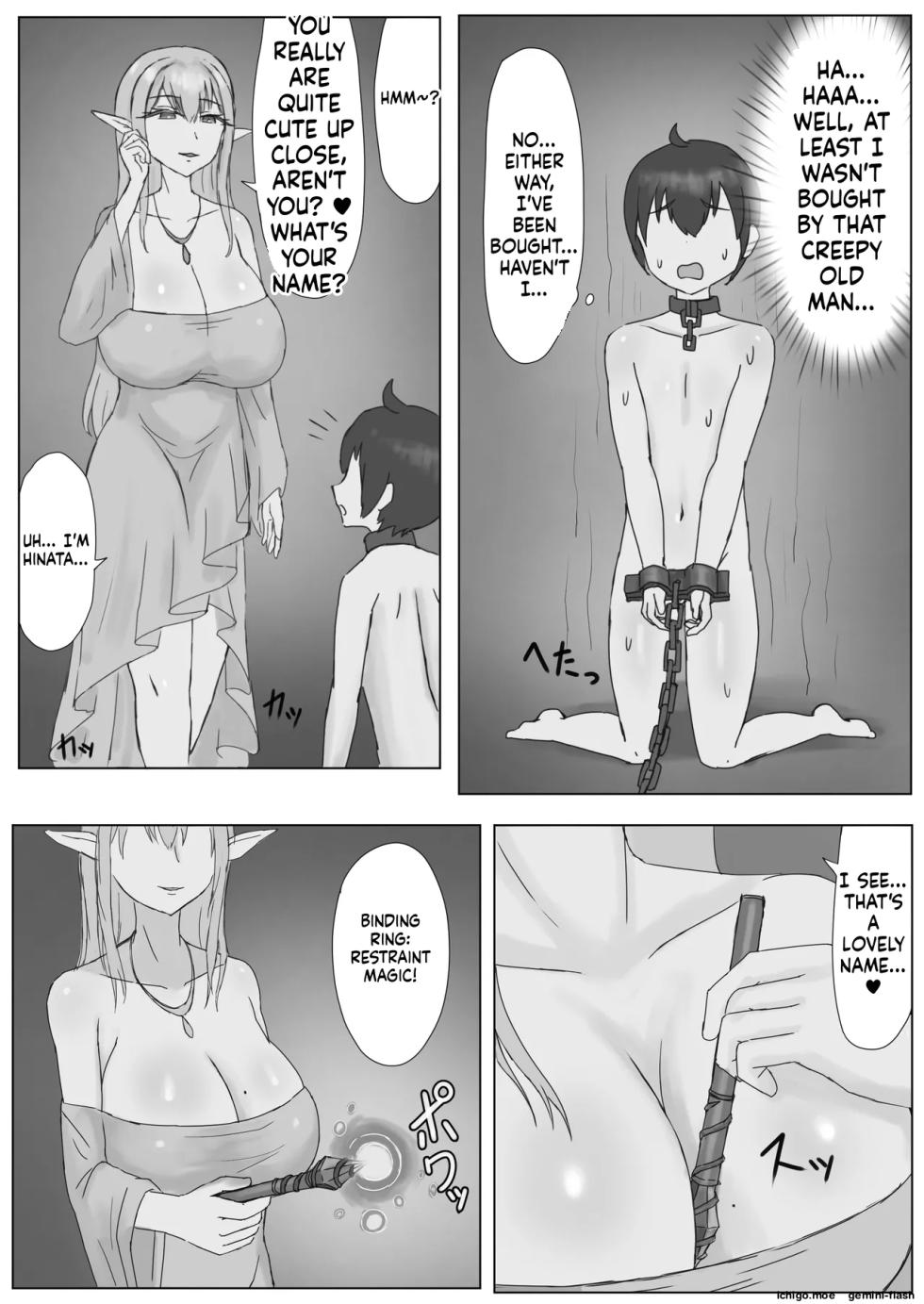 [Kousaten] Isekai de Seidorei ni Sarete Mesuochi Saseraremashit - Page 13