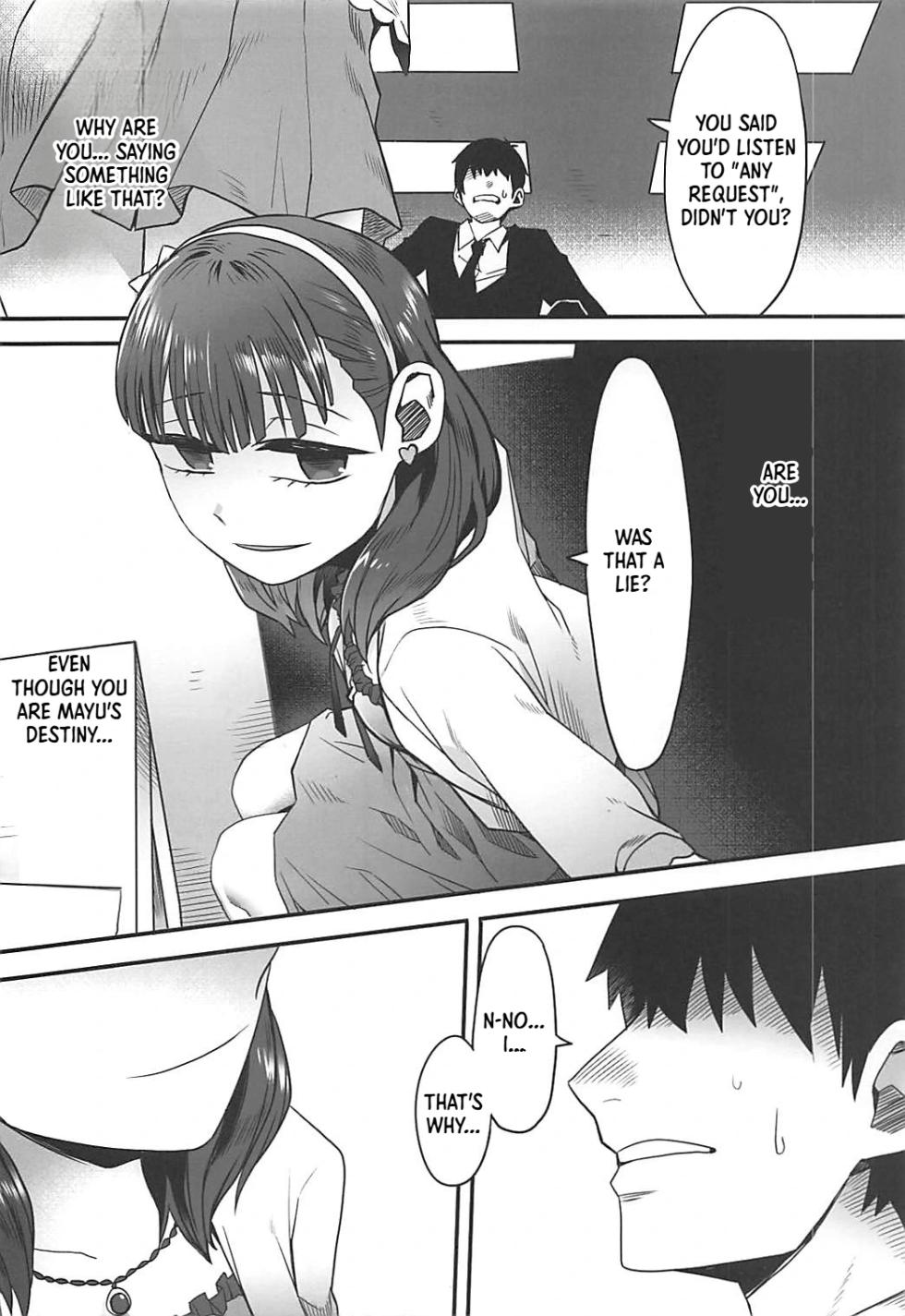 (COMIC1☆13) [Diamond Dust (wm)] Anata wa Mayu no (THE IDOLM@STER CINDERELLA GIRLS) [English] [XO Manga] - Page 9