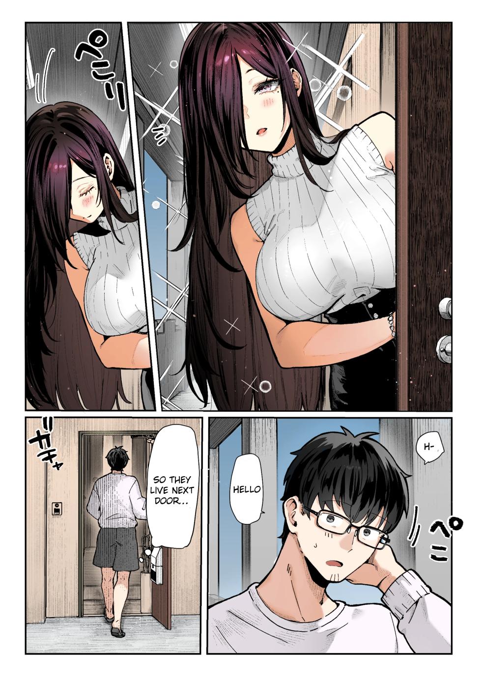 [Pirates Cat] Todoita no wa Hitozuma deshita | The Housewife Who Came to My Door [English] [Colorized] [Decensored] - Page 4