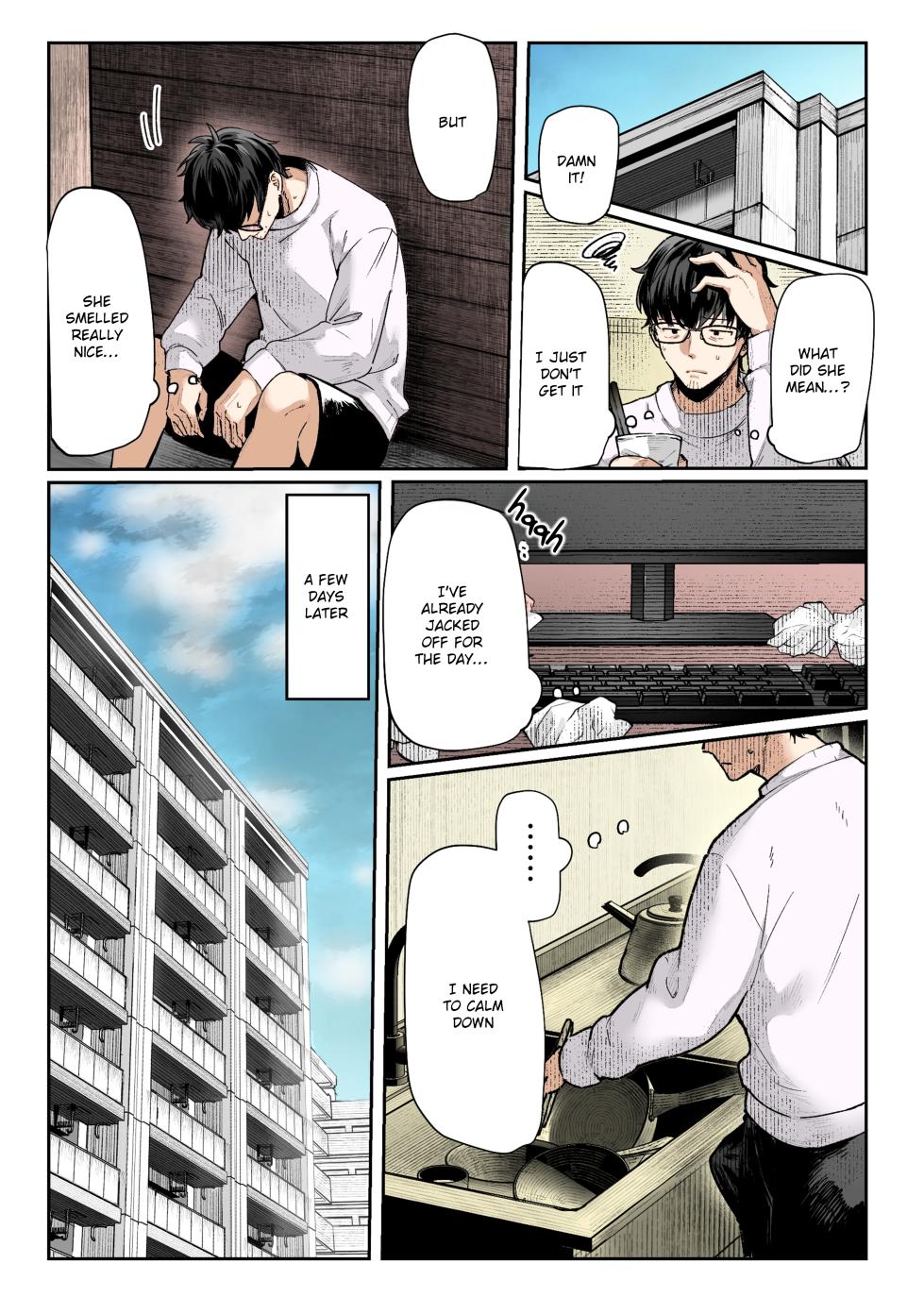[Pirates Cat] Todoita no wa Hitozuma deshita | The Housewife Who Came to My Door [English] [Colorized] [Decensored] - Page 33
