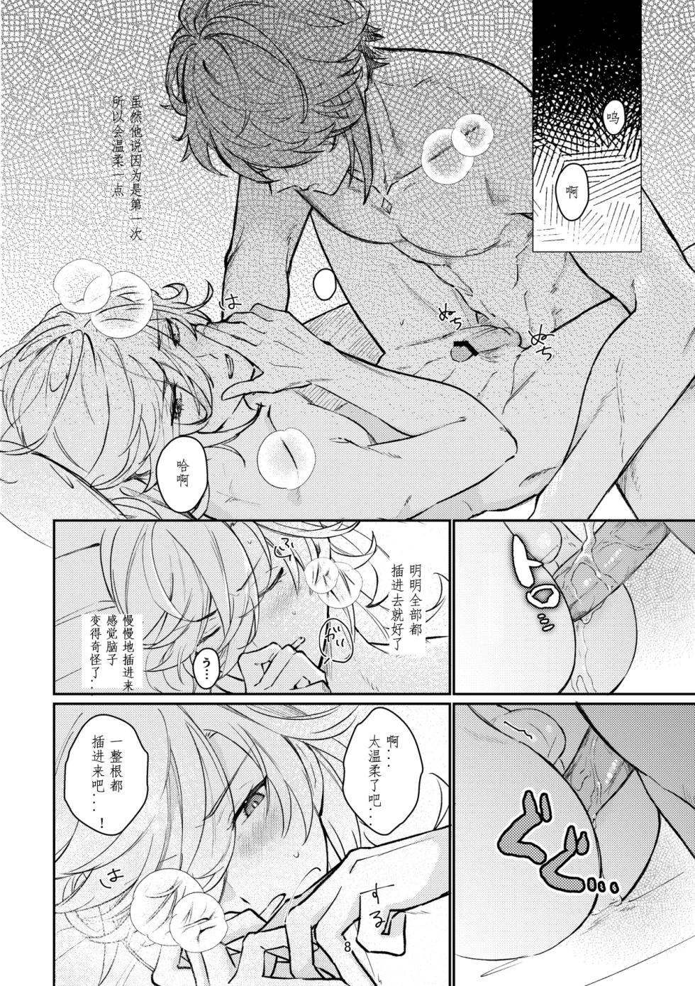 [Achikochi Owari (Fukutsuu)] 36.8℃ no kyoukai (Genshin Impact) [Chinese] - Page 7