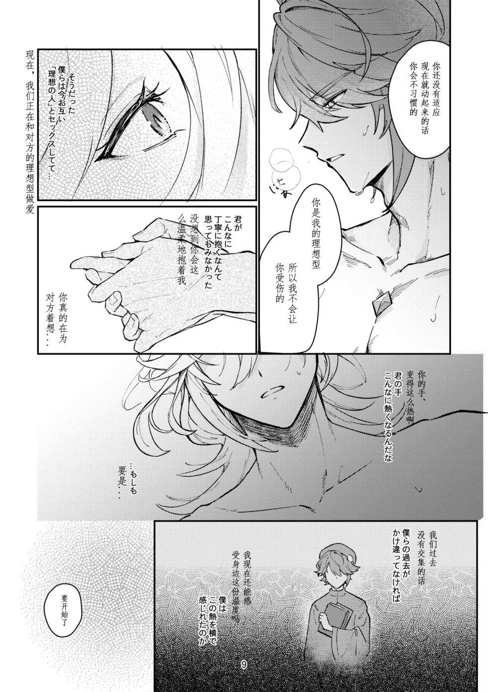[Achikochi Owari (Fukutsuu)] 36.8℃ no kyoukai (Genshin Impact) [Chinese] - Page 8